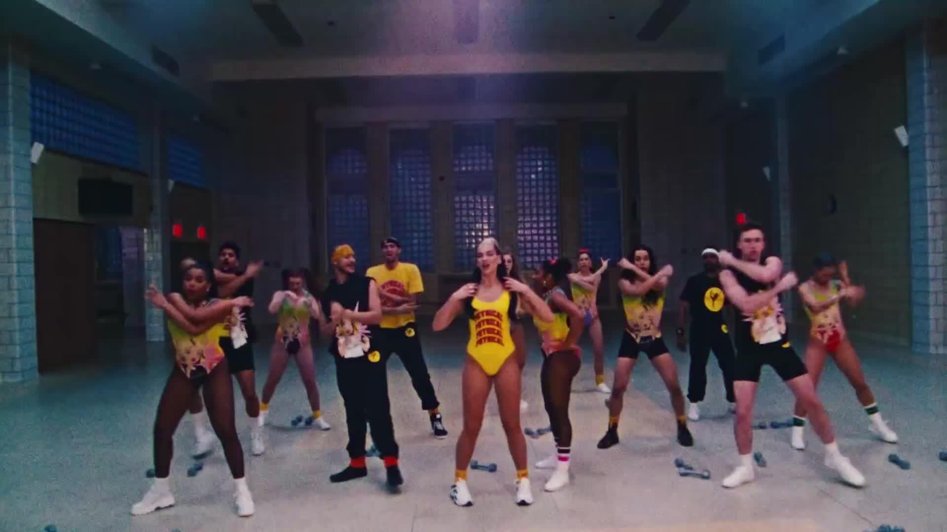 Dua Lipa - Lets Get Physical (Work Out Video)